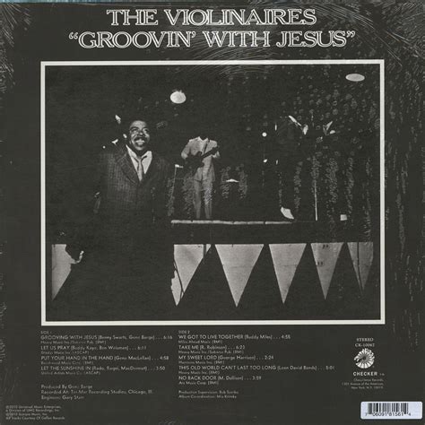 Violinaires Groovin With Jesus Vinyl Lp 1971 Us Reissue Hhv