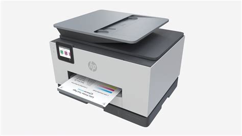 HP OfficeJet Pro 9025e All In One Printer 3D Model CGTrader