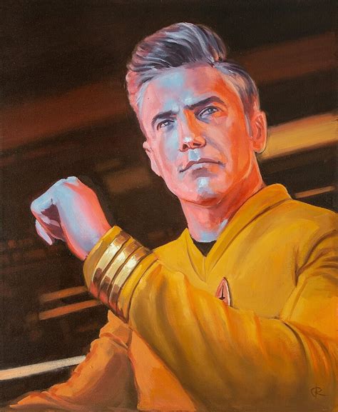 Captain Pike Star Trek: Strange New Worlds. Original - Etsy