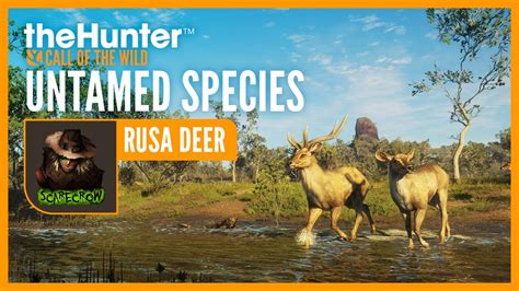 Untamed Species Rusa Deer With Scarecrow TheHunter Call Of The Wild