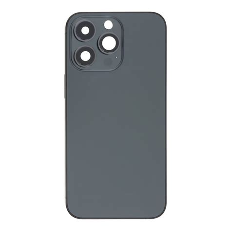 IPhone 13 Pro Backcover Inkl Rahmen Linse SIM Schlitten Schwarz