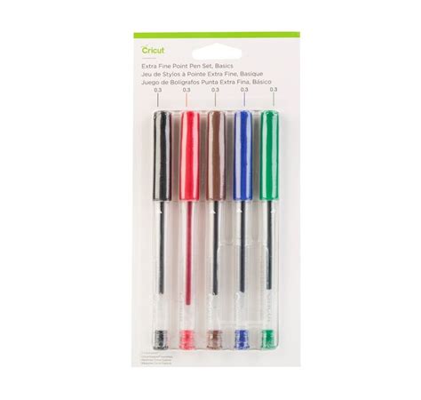 Cricut Extra Fine Point Basics Set Fine Point Pens Pen Sets Pointed Pen