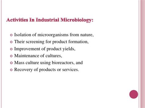 Applications Of Industrial Biotechnology