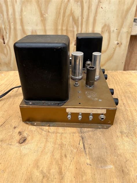 Heathkit A 9c Vintage Tube Amplifier Ebay