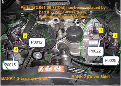 2008 ML350 OBDII P0022 Bank 2 Camshaft Over Retard Mercedes Benz Forum