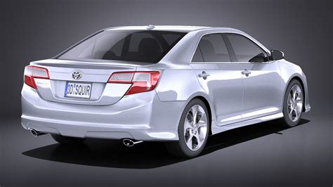 Toyota Camry SE 2013 Usa V Ray 3D Model By SQUIR