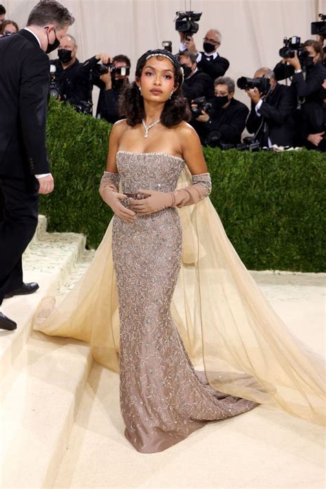 Met Gala 2021 Yara Shahidis Dior Look Honored Josephine Baker