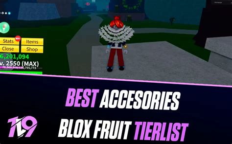 Roblox: Blox Fruits - The Best Accessories Tier List | 1v9