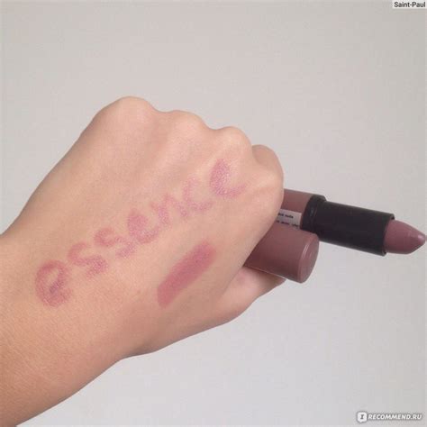 Губная помада Essence Longlasting lipstick nude Неплохая помада