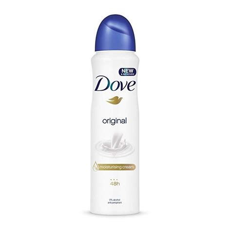 Desodorante En Spray Dove 150ml Fragancia Original Tienda Trio