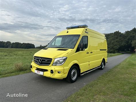 Mercedes Benz Sprinter 319 CDI Euro 6 190 HP Ambulance For Sale