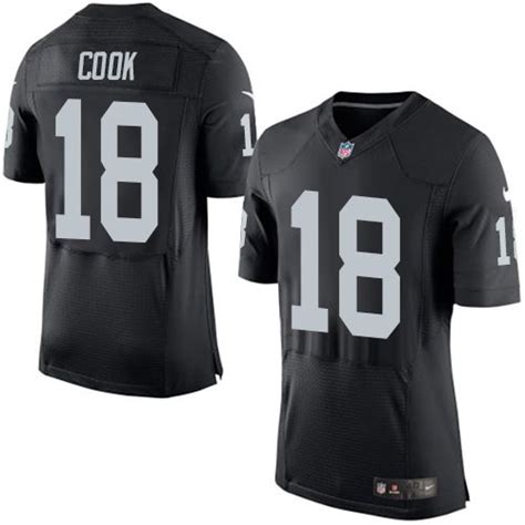 Men S Nike Oakland Raiders Connor Cook Elite Black Team Color Nfl