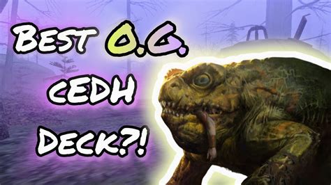 IS THIS THE BEST OG CEDH DECK Live CEDH Deck Tech YouTube