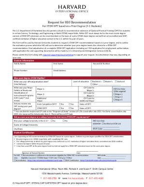 Fillable Online Ice Form I Training Plan For Stem Opt Students