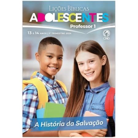 Revista Escola Dominical Lições Bíblicas Adolescentes Mestre 3º