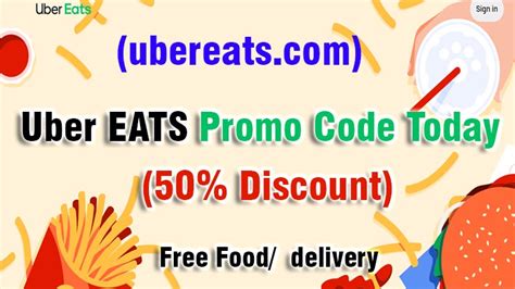 Uber Eats Promo code Today (Working) 50% OFF Free Discount code 2022