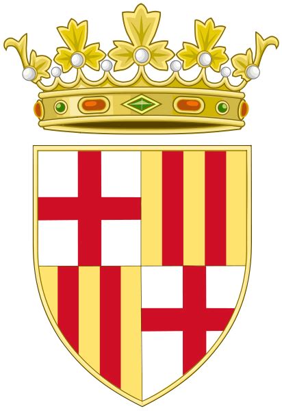 Coat Of Arms Of City Of Barcelona File Coat Of Arms Of Barcelona