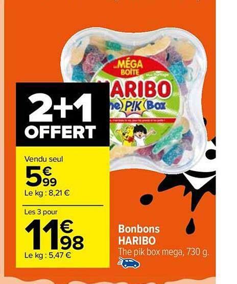 Promo Bonbons Haribo Chez Carrefour Market ICatalogue Fr