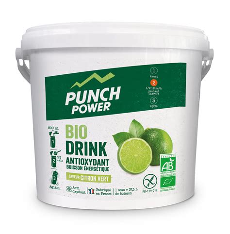 Punch Power Biodrink Antioxydant Citron Vert Kg Greenweez