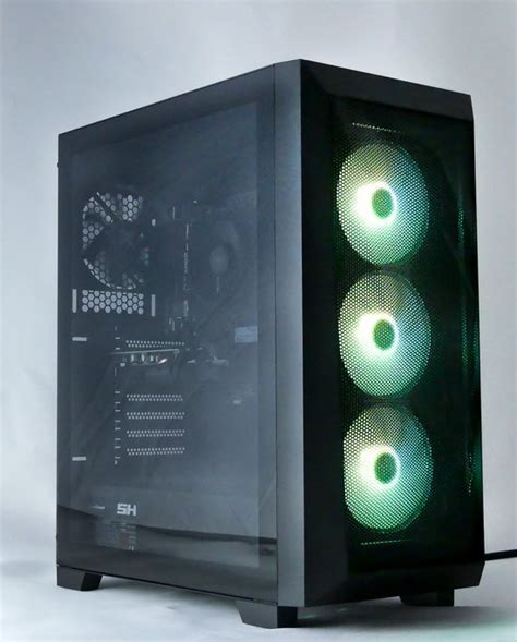 Amd Ryzen 5 4600g Rgb Budget Game Computer Gaming Pc 16gb 2x8 Ram