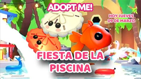 En Vivo Llega La Fiesta De La Piscina En Adopt Me Con Nuevas