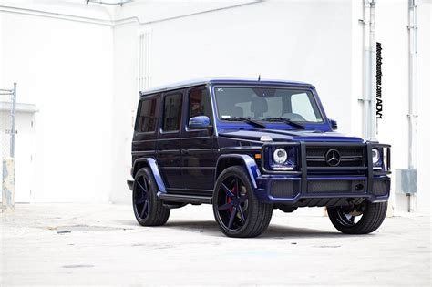 Mercedes Benz G Amg Designo Mysticblau On Adv Wheels Benztuning