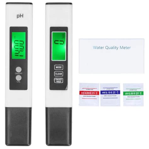 Qiilu Compteur Ph Tds Ec Ph Tds Meter Combo Ph Stylo Haute