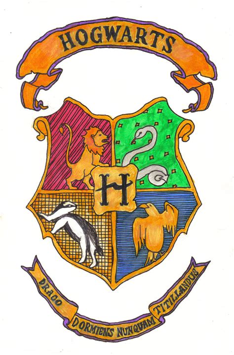 Hogwarts Crest Clipart at GetDrawings | Free download