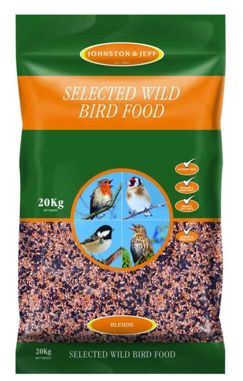 Johnston And Jeff Selected Wild Bird Seed 20kg Wild Bird Food Wild