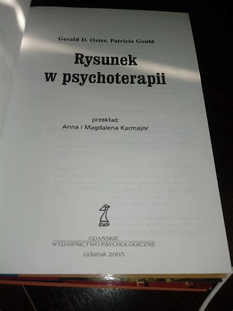 Rysunek w psychoterapii Łódź Kup teraz na Allegro Lokalnie