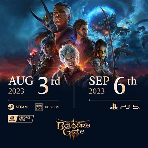 Cambios En La Fecha De Lanzamiento De Baldur S Gate De Agosto Para