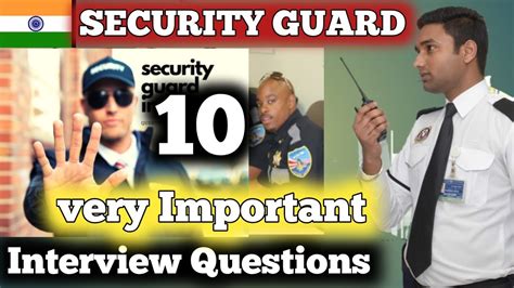 Security Guard Interview Questions And Answers Security Inte