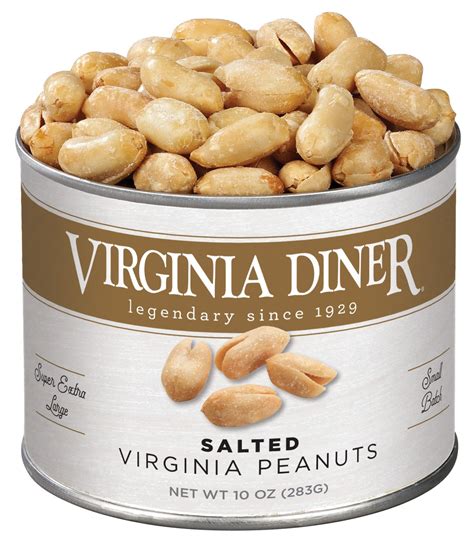 VIRGINIA DINER SALTED PEANUTS 10 OZ - Midwest Distribution