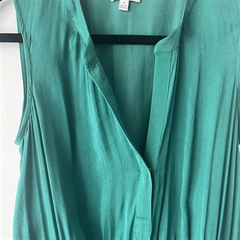 Witchery Green Dress Depop