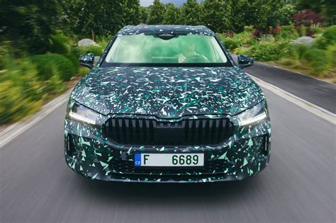 2024 Skoda Superb Estate Prototype Review What Car