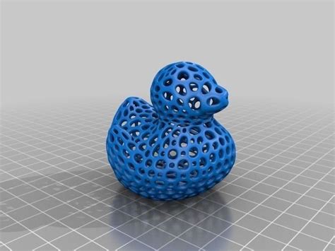 Rubber Duck - Voronoi Style free 3D Model 3D printable .stl - CGTrader.com