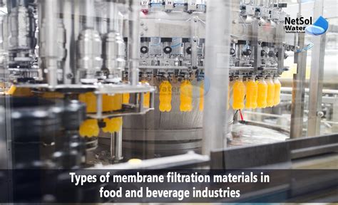 Types Of Membrane Filtration Materials In Food And Beverage Industries