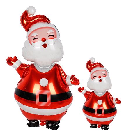 Santa Balloon Christmas Party Decoration Santa Claus Snowman Foil