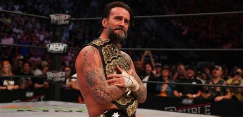 Photos Of Cm Punk And Ftr Celebrating After Aew Double Or Nothing