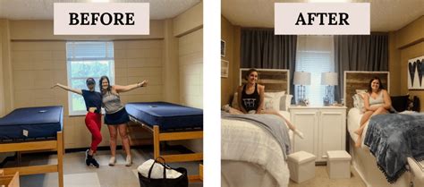 8 Shocking Dorm Room Before and After Transformation You Have to See ...