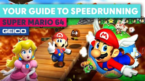 Your Guide To Speedrunning Super Mario 64 In 15 Minutes Or Less