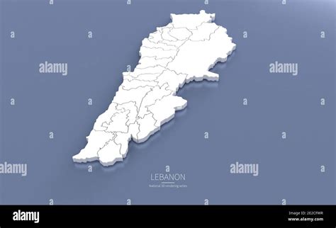 Lebanon Map Hi Res Stock Photography And Images Alamy