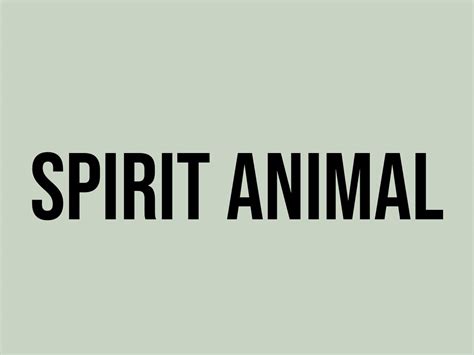 What Does Spirit Animal Mean? - Meaning, Uses and More - FluentSlang