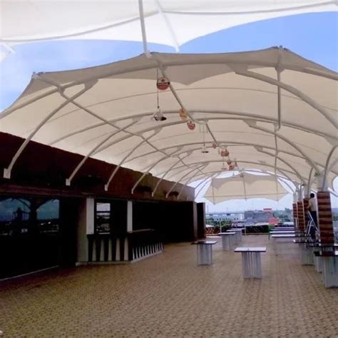 Waterproof Pvdf Ptfe Outdoor Roof Tension Shade Tensile Membrane