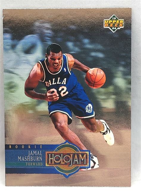 NBA Jamal Mashburn Holojam H31 1993 Upper Deck NM M Card EBay