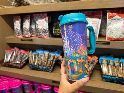 New Pink Blue Walt Disney World Resort Refillable Mugs Available