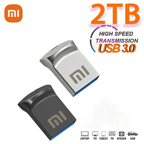 Xiaomi Flash Drives 2TB Usb 3 0 Mini High Speed Metal Pendrive 1TB