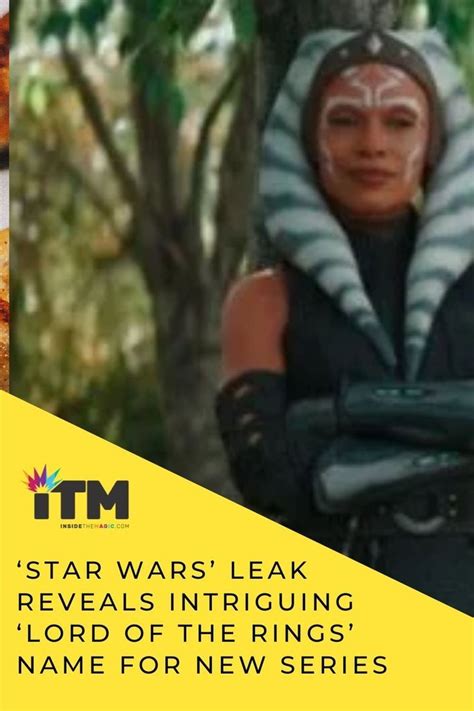 Star Wars Merchandise Ahsoka Tv News New Series Lord Of The Rings