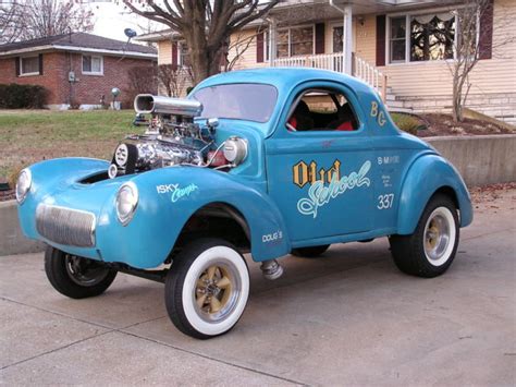 1941 Willys Gasser Hot Rod Street Rod Pro Street For Sale