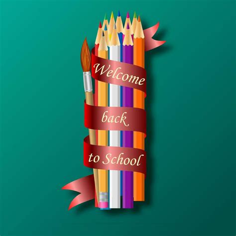 Colorful pencil crayons 36140594 Vector Art at Vecteezy